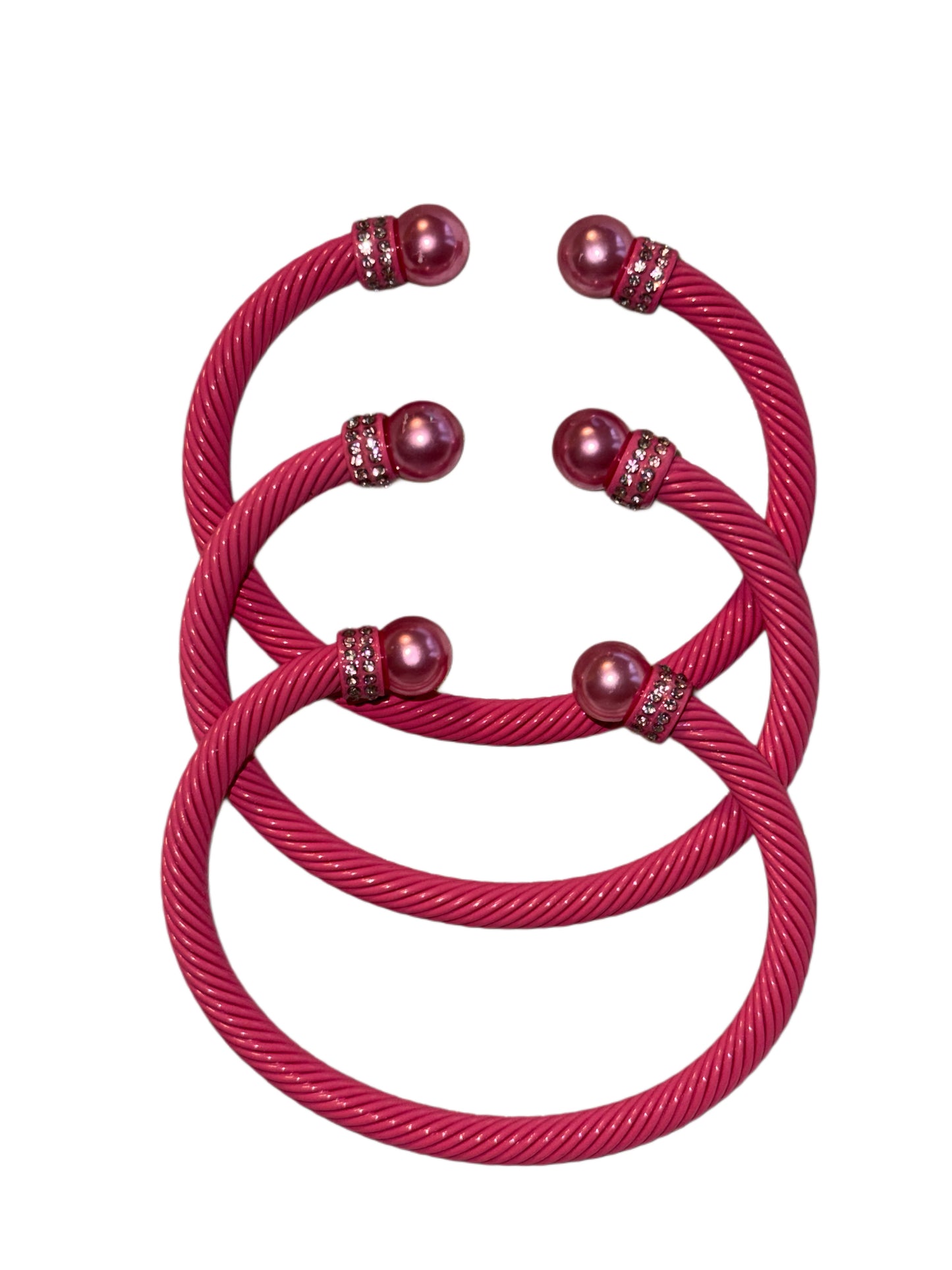 Pearl Girl Cable Bangle