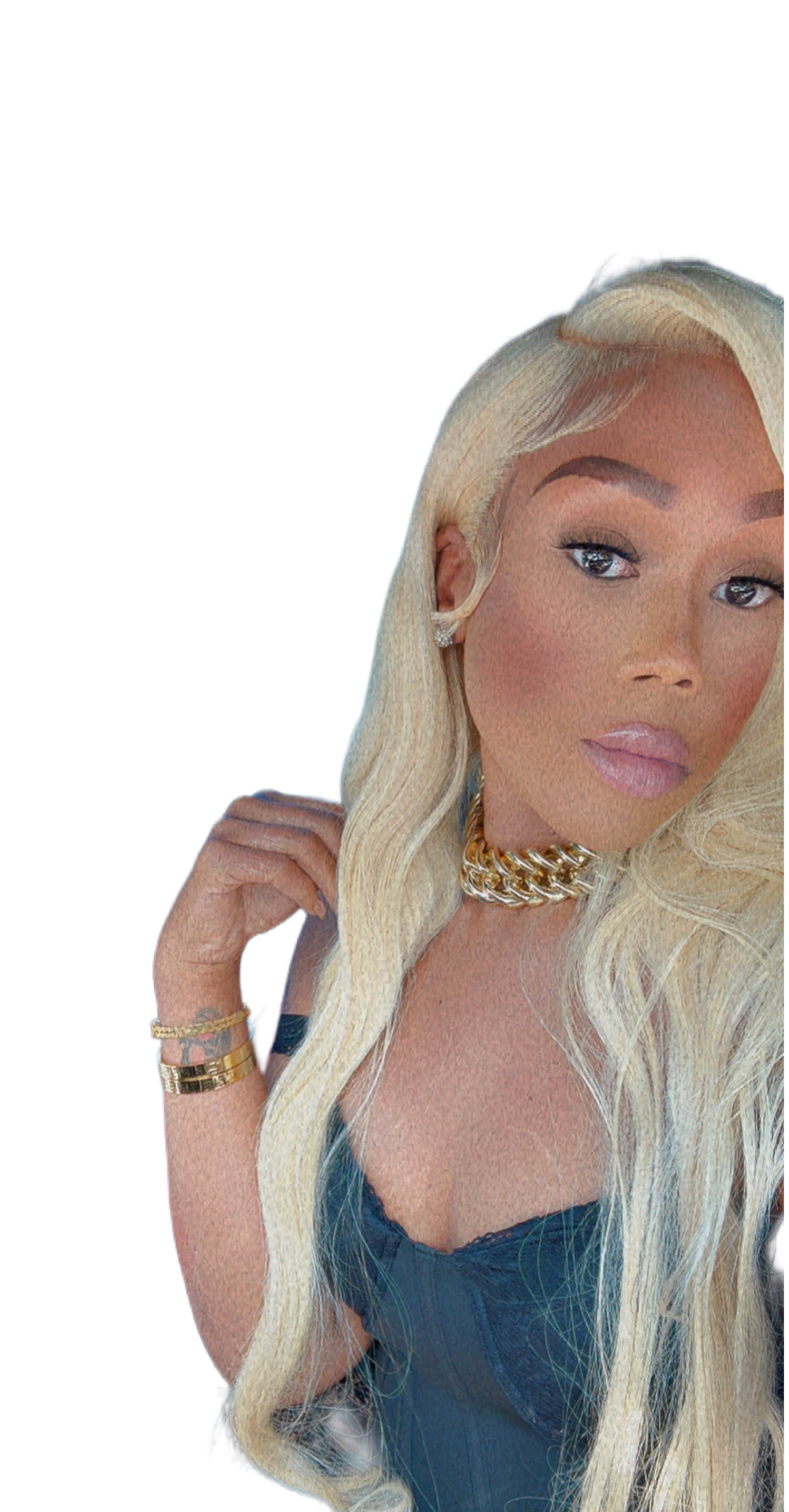 Over sized Lightweight Link Choker