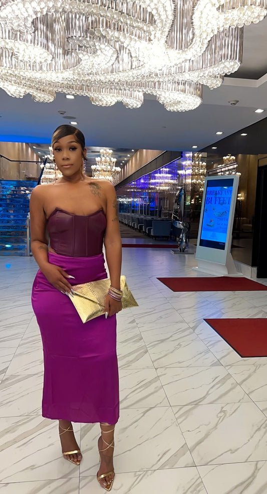 Oversized Gold Clutch