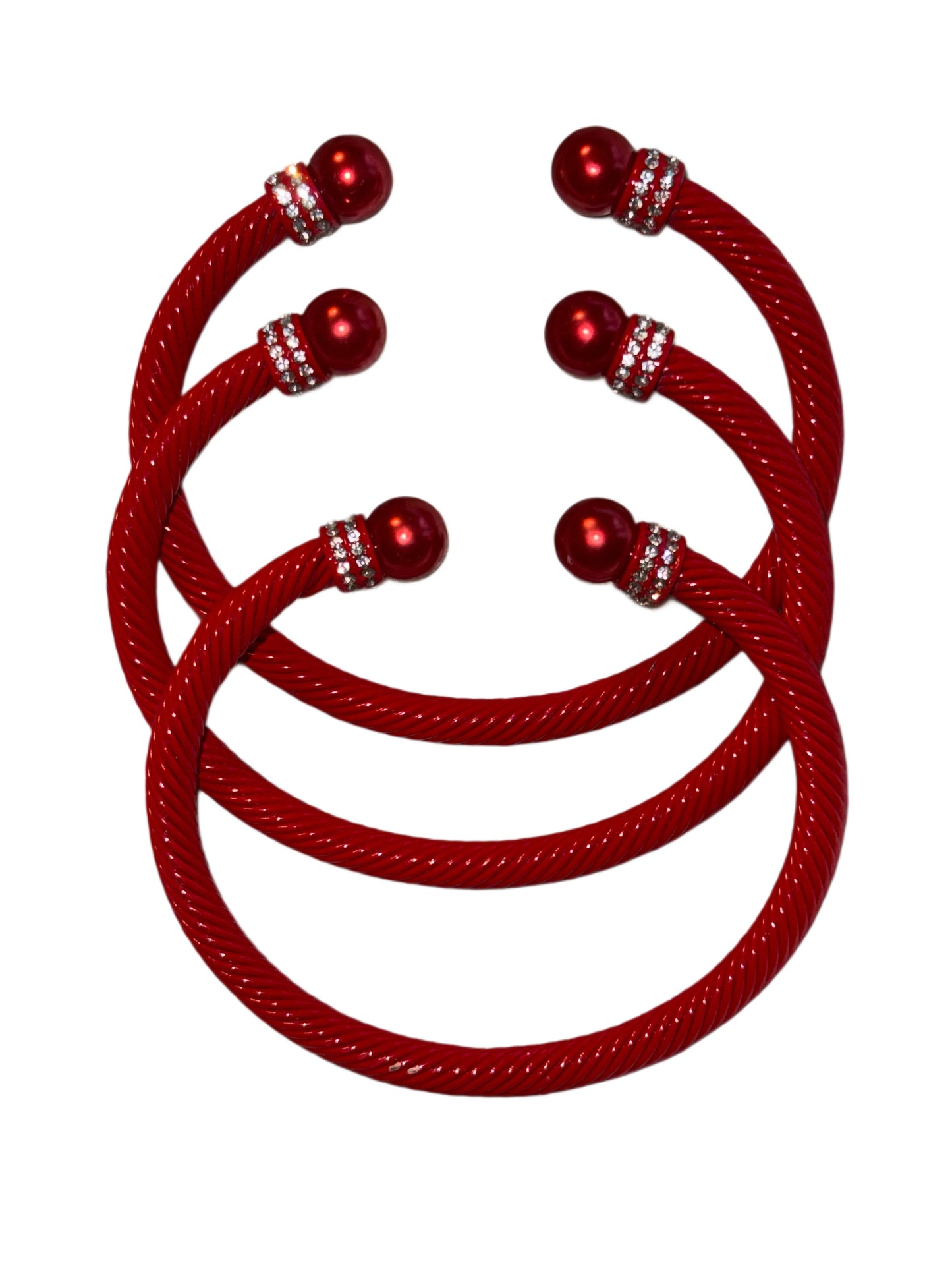 Pearl Girl Cable Bangle