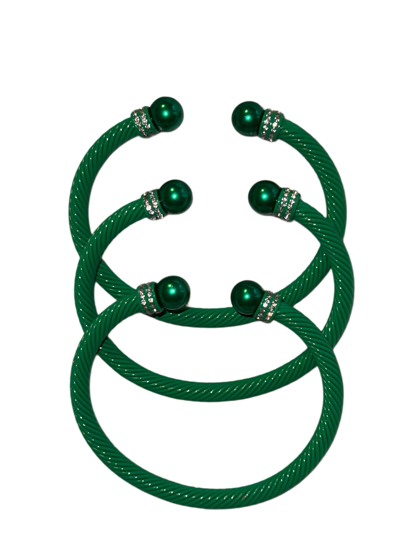 Pearl Girl Cable Bangle