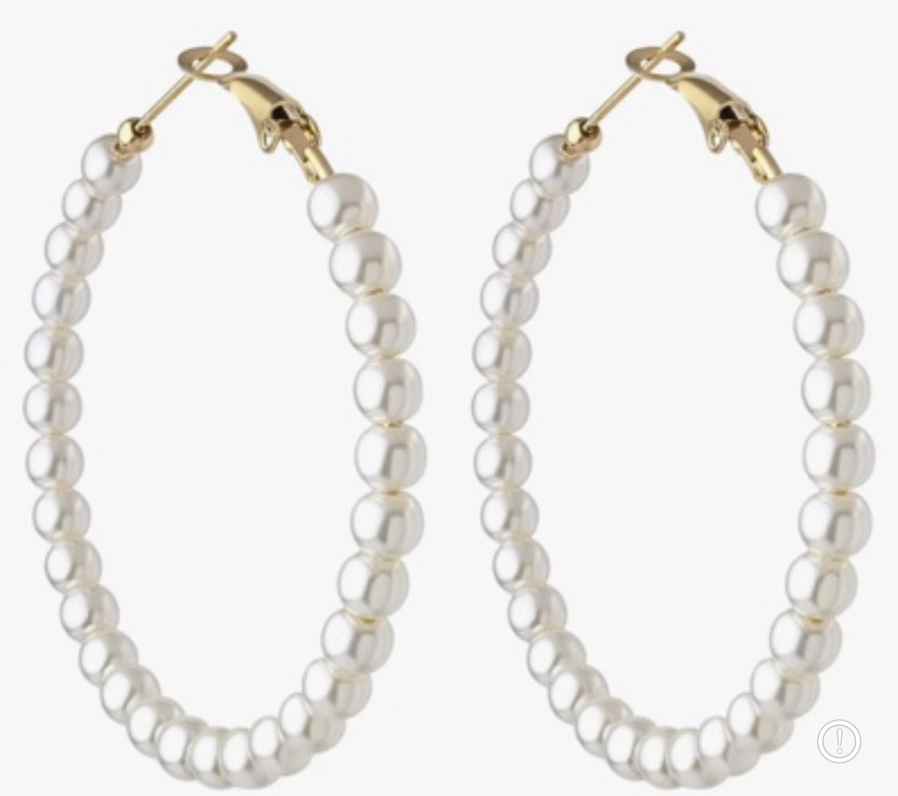 Mother of Pearl Hoops