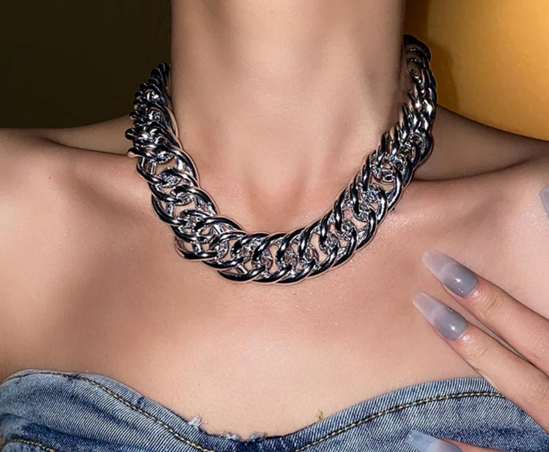 Over sized Lightweight Link Choker