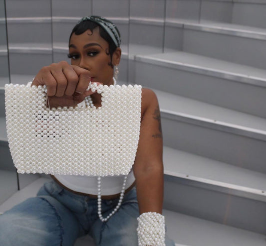Pearl Girl Clutch